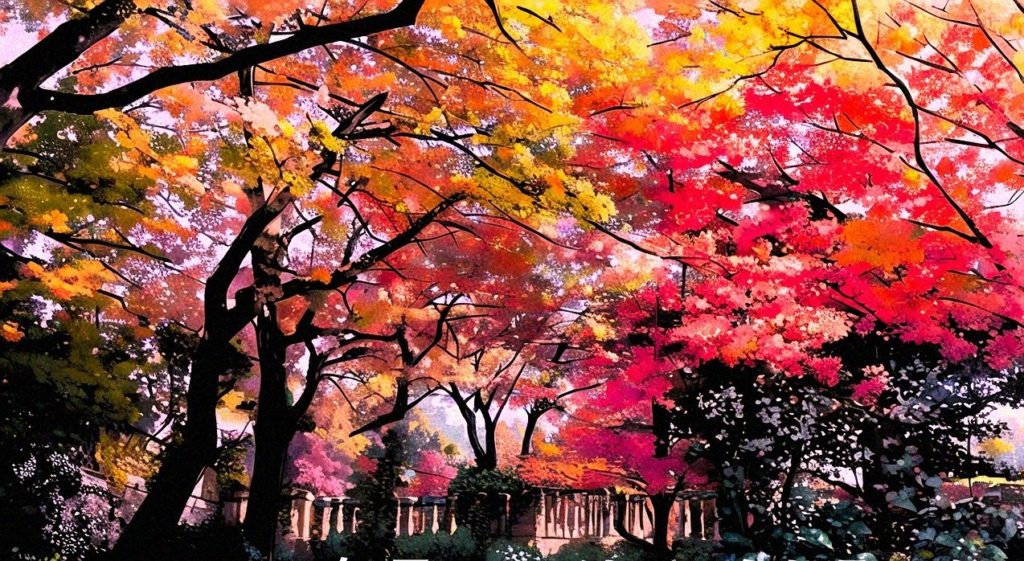 新宿御苑紅葉2023:絶対後悔しない!デートスポットの宝庫です。