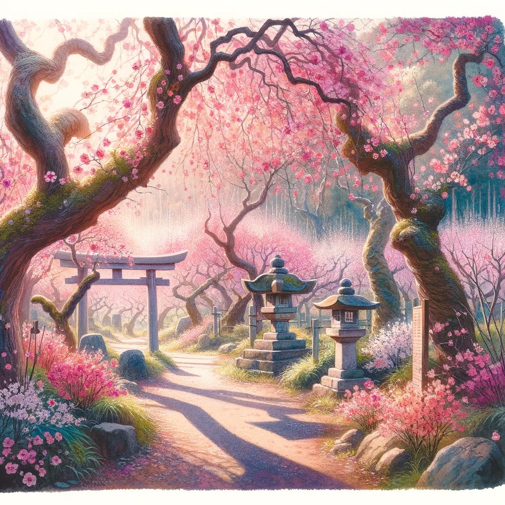 和歌山県の風物詩：田辺梅林見頃2024：梅の花と共に過ごす一日