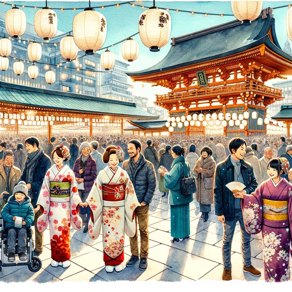 神田明神初詣2024：おすすめの時間帯：歴史と現代が交差する聖地